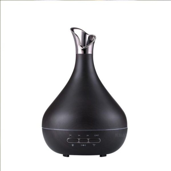 300ml Aroma Essential Oil Diffuser Ultrasonic Air Humidifier purifier with Wood Grain LED Lights for Office Home Bedroom For Sale