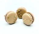 6 Pack Chocolate Hazel French Macarons For Sale