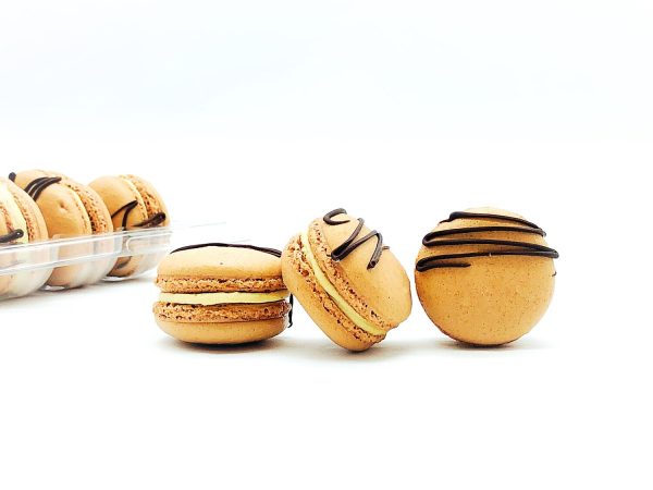 50 Pack Peanut Chocolate  French Macaron Value Pack Hot on Sale