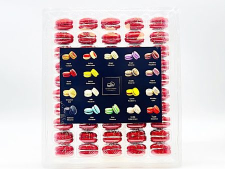 50 Pack Vanilla Milk Jam  French Macaron Value Pack Discount