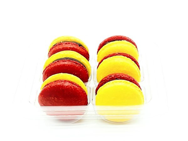 6 Pack Belgian Chocolate Macarons Discount