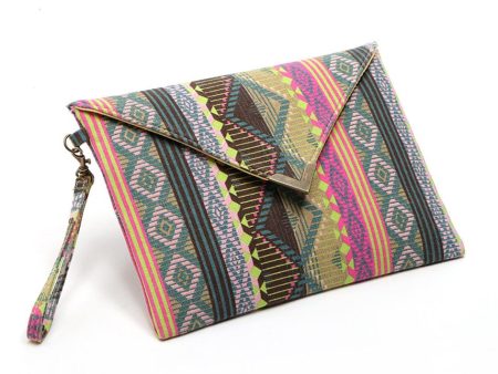 Bag - Envelope Clutch - Handbag Purse on Sale