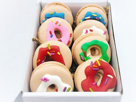 Assorted Donut Vegan Macarons Cheap