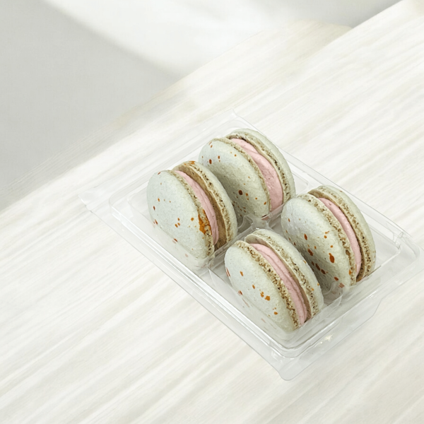 All Natural Blackberry Vegan French Macarons | Available in 24 & 48 Pack For Sale