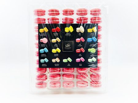 50 Pack Strawberry French Macaron Value Pack on Sale