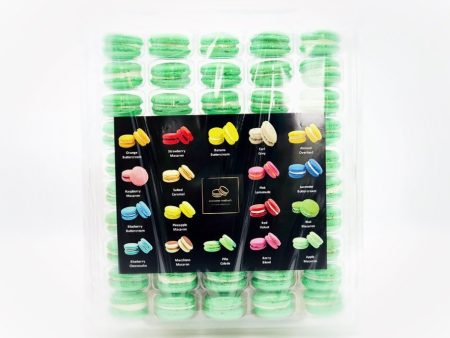 50 Pack Apple  French Macaron Value Pack Sale