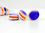 6 Pack Zesty Orange Grape French Macaron Supply