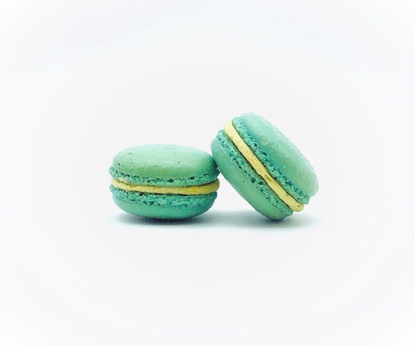 6 Pack  matcha macarons | ideal for celebratory events. Supply