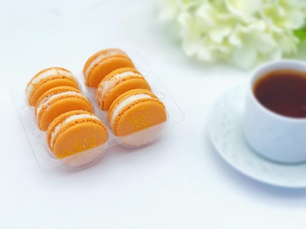 6 Pack Mandarin Cocktail Macarons For Cheap