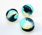 6 Pack Blue Curacao White Chocolate French Macaron Online Hot Sale