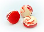 6 Pack Candy Cane French Macarons Supply