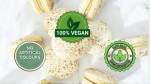 All Natural Birthday Vegan Macarons | Available in 4 & 12 Pack Discount