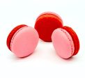 6 Pack  Straw-Pomegranate Macarons Online