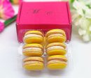 6 Pack  banana macarons Online Sale