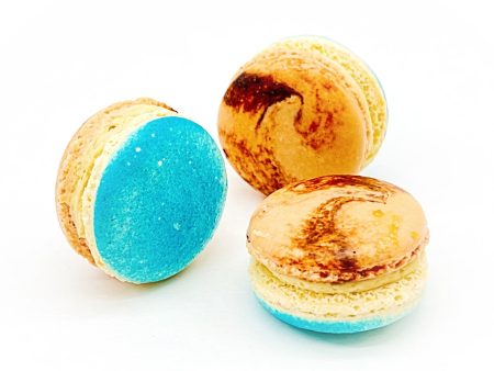 6 Pack Blueberry - Colombian Coffee French Macarons Cheap