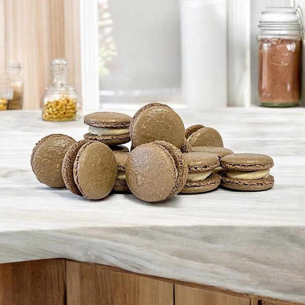 6 Pack Cinnamon Dulce French Macarons Online now