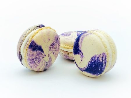 6 Pack  blackberry cheesecake macarons Hot on Sale