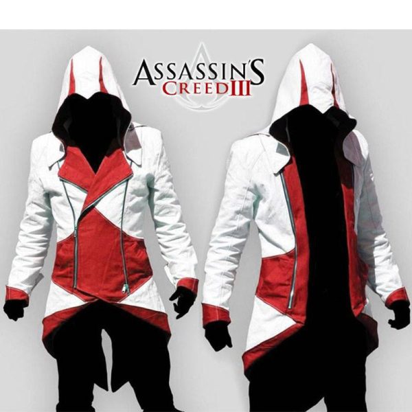 Assassins Creed III Conner Kenway Hoodies Supply