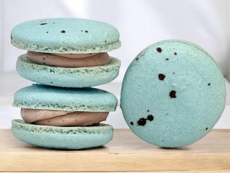 All Natural Blueberry Vegan Macarons Online