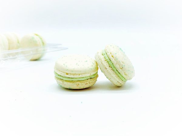 6 Pack  jasmine macarons | ideal for celebratory events. Cheap