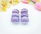 6 Pack  taro macarons | ideal for celebratory events. For Discount