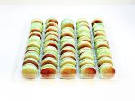 50 Pack Strawberry Rhubarb French Macaron Value Pack on Sale