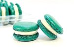 6 Pack Green Velvet French Macarons Online now