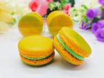 6 Pack Mango French Macarons | Perfect for your next celebratory events. on Sale