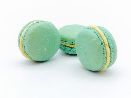 6 Pack  matcha macarons | ideal for celebratory events. Supply