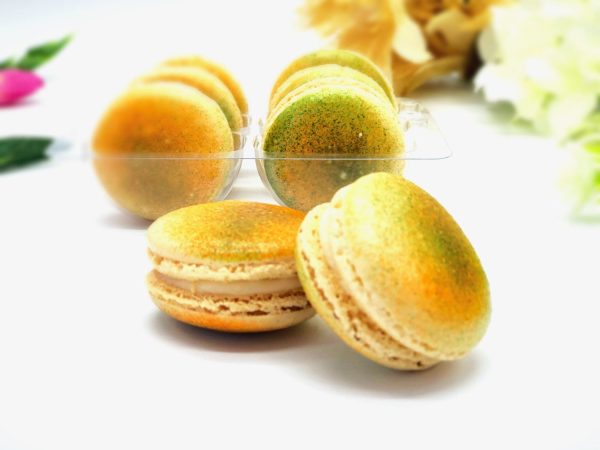 6 Pack  pineapple apricot macarons Discount