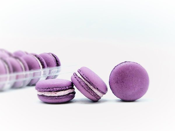 50 Pack Ube  French Macaron Value Pack For Cheap