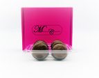 6 Pack  chocolate macarons | ideal for celebratory events. Supply