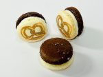 50 Pack Pretzel Cream Macaron Supply