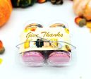 Give Thanks! 6 French Macaron Value Pack | Chocolate Hazelnut, Pumpkin Cheesecake and Cranberry Macarons For Cheap