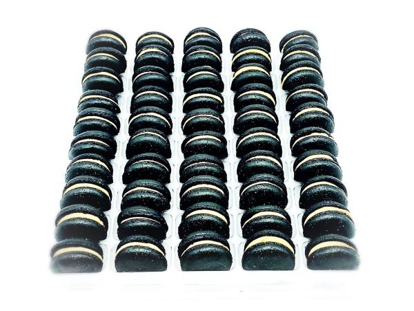 50 Pack Thai Black Coffee  French Macaron Value Pack For Sale