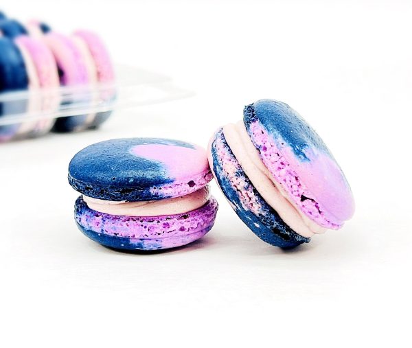 6 Pack The Grapery French Macarons (Blue Raspberry and Grape) Sale