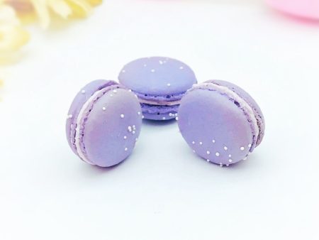 6 Pack  taro macarons | ideal for celebratory events. For Discount