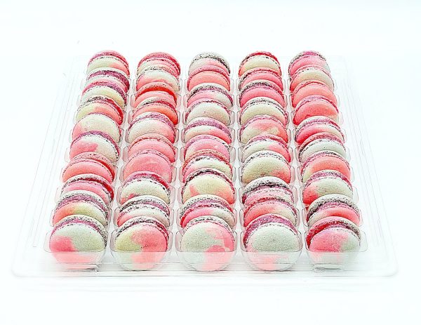 50 Pack Pink Oreo French Macaron Value Pack Online