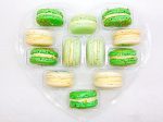 French Macaron Gift Set for Dad | 12 Pack Assortment Vanilla, Apple, Pistachio Online now