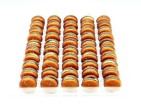 50 Pack The Sun ( Black Sugar ) |  French Macaron Value Pack Sale