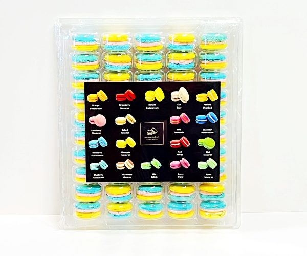 50 Pack Elderflower French Macaron Value Pack For Discount