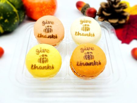 Give Thanks Airbrushed French Macarons Supply