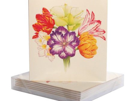 Tulip Medley Note Cards, Set of 8 Sale